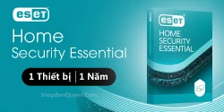 ESET HOME Security Essential 1 Năm (1 Thiết Bị) - Bản quyền chính hãng