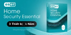 ESET HOME Security Essential 1 Năm (3 Thiết Bị) - Bản quyền chính hãng