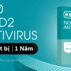ESET Nod32 Antivirus 1 Năm (1 Thiết bị) - Bản quyền chính hãng