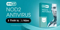 ESET Nod32 Antivirus 1 Năm (3 Thiết bị) - Bản quyền chính hãng